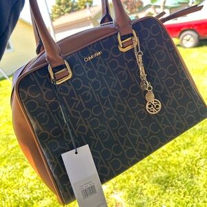 Brand New Calvin Klein Monogram Bag